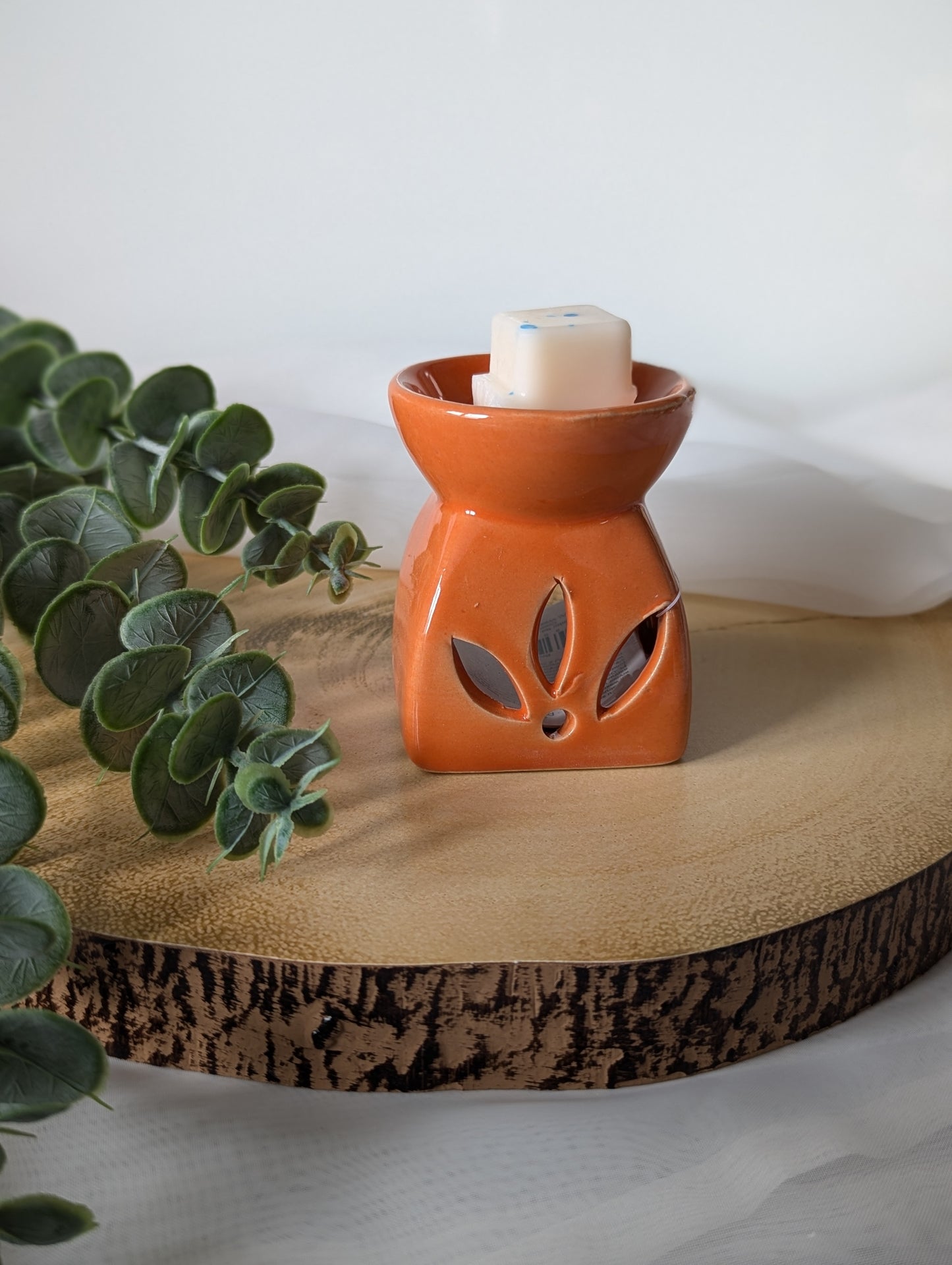 Wax Burner - Leaf Cut Out