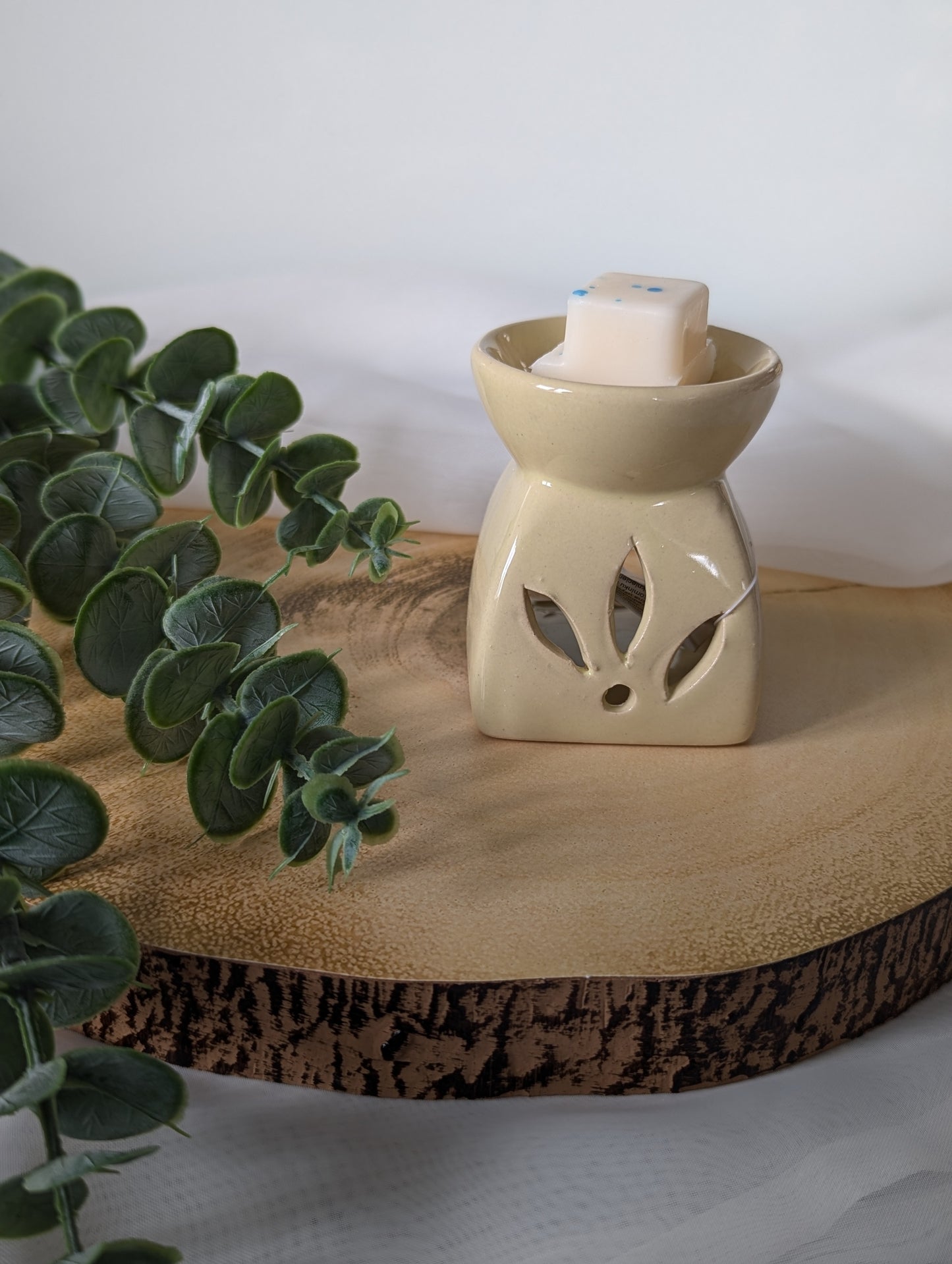 Wax Burner - Leaf Cut Out