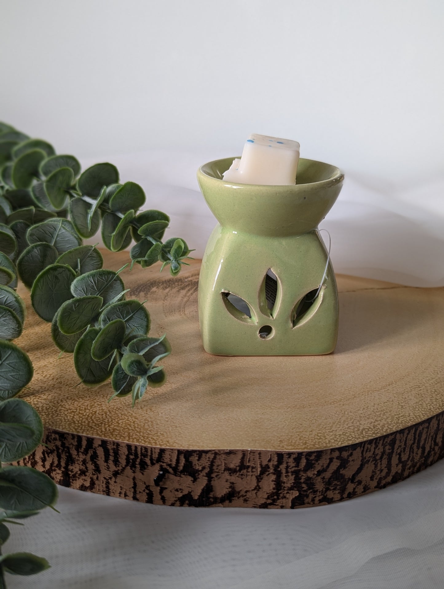 Wax Burner - Leaf Cut Out